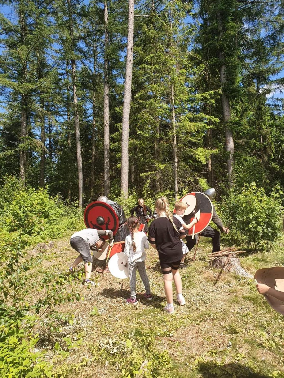 Vittfarnas Vikingaby Βίλα Sosdala Εξωτερικό φωτογραφία